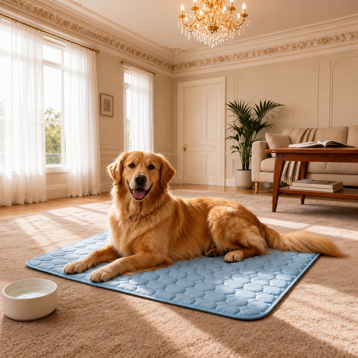 tapis rafraîchissant chien et chat
